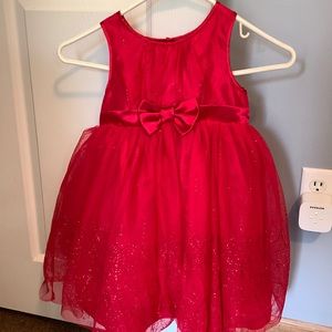 5t red Christmas dress